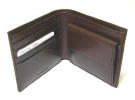 Bvlgari logo enthusiast folio wallet, logo / dark brown