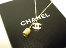 �V���l���A�N�Z�T���[�ف^CHANEL�̊X �V���l���A�N�Z�T���[(CHANEL)�R�R���t�B���K�[�X�g�[���@�l�b�N���X�i�S�[���h+�z���C�g�j2