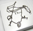  �N���X�`�����f�B�I�[�� Dior���S�N���X�^���n�[�g�l�b�N���X(�A�N�Z�T���[)