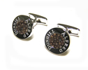  �_���q�� BUTTON BROWN SHAGREEN �J�t�X�{�^��(����)