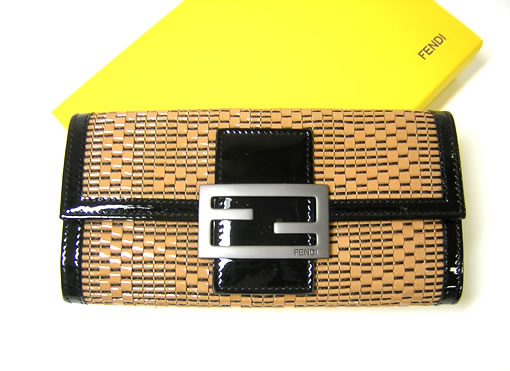 Fendi portfolio wallet (brown) ( FENDI  Wallet ) 