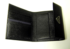 Prada occasion wallet, black