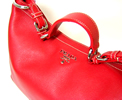 Leather hobo bag