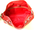 Leather hobo bag