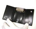 PRADA key case, black