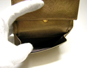 Prada occasion wallet, bronze-specially priced