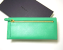 Prada portfolio wallet, aqua marine