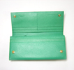 Prada portfolio wallet, aqua marine
