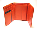 Prada nappa bow occasion wallet, orange