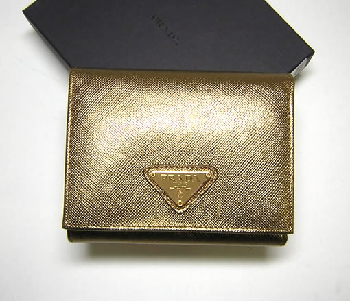 Prada occasion wallet, bronze-specially priced ( PRADA  Wallet ) 