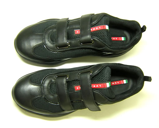 プラダスポーツ PRADA SPORTS ルナロッサ ベルクロスニーカーLUP003(BLACK)