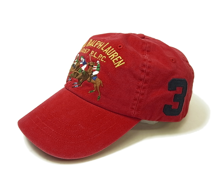 ラルフ ローレン 帽子 キャップ ビッグポニー （レッド） の通販＆即日発送 - RL-162