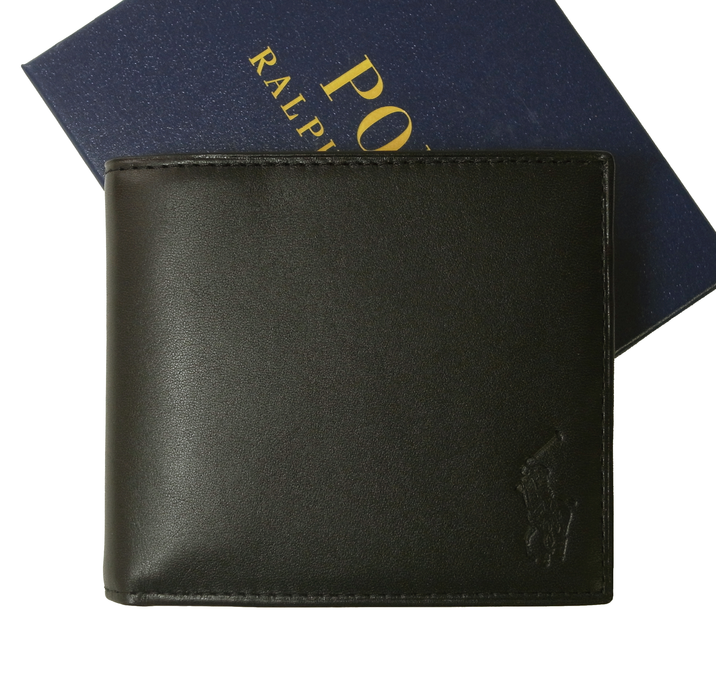 ラルフ ローレン 財布 メンズ 二つ折 （ブラック） の通販＆即日発送 - RL-452