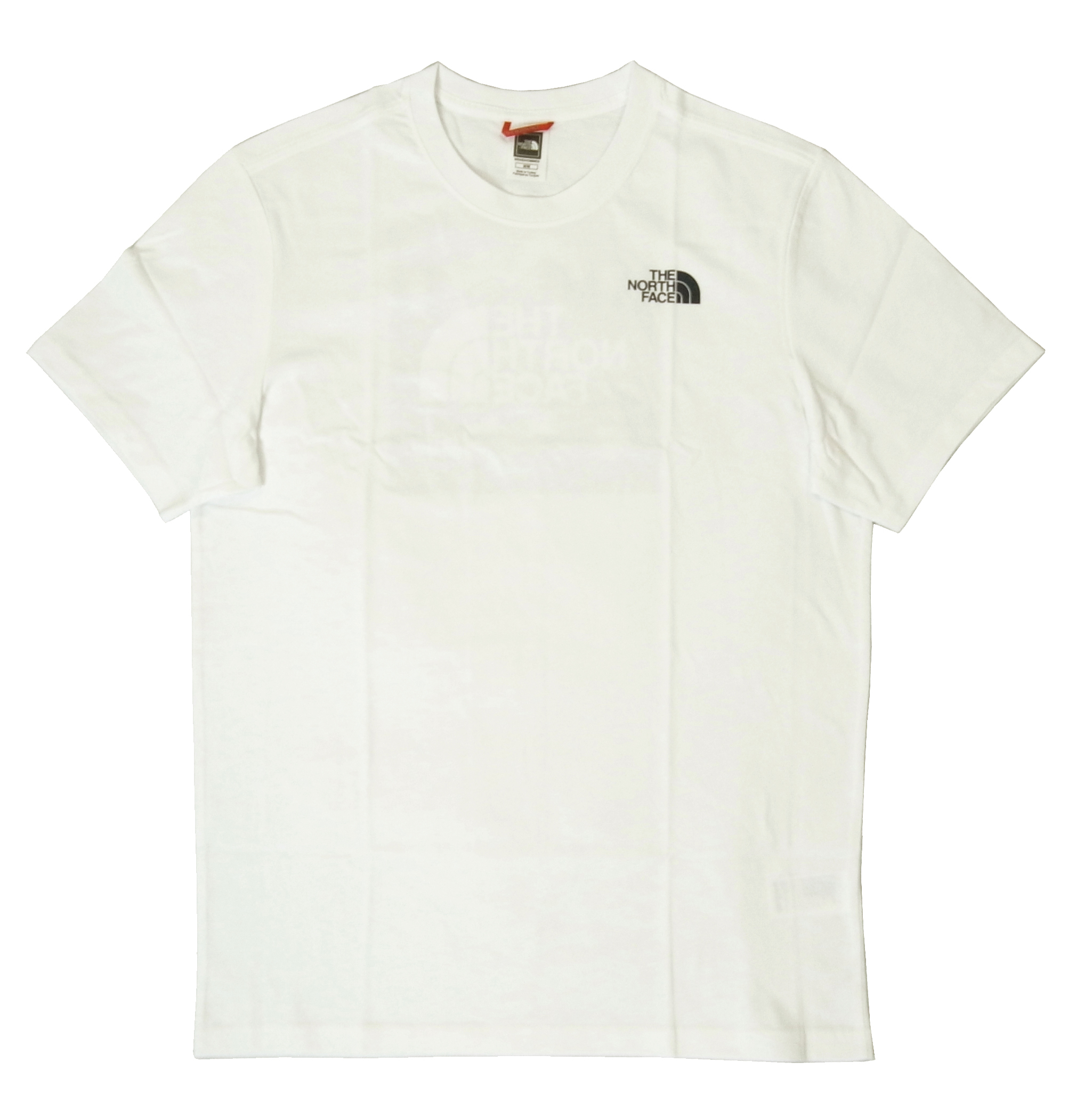 ザノースフェイス Tシャツ メンズ ホワイト 白 綿 レッドボックス Redbox Cel Te の通販＆即日発送 - NF-72