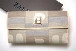 PhotoNo.1 バリー BIMBA／105　ビジーBロゴ　二つ折長財布（サンド） 