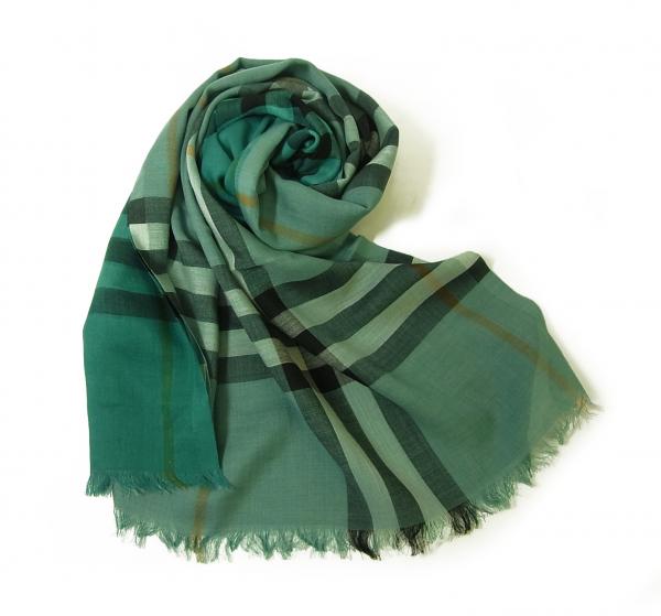 BURBERRY バーバリー ストール GIANT CHECK GAUZE レディース