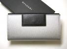 PhotoNo.2 ブルガリ ミレリゲ　三つ折Wホック長財布（シルバー）