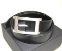 PhotoNo.1 ブルガリ BVLGARI  Rettangolo3 ベルト（ブラック）91〜101cm 