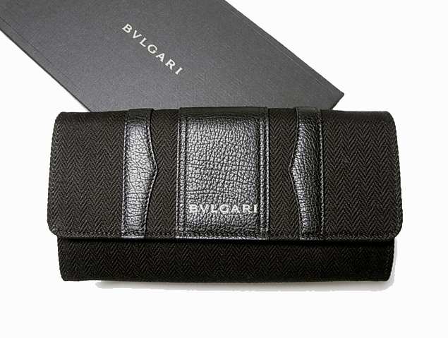 ファッション ブルガリ 財布 レディース ビーゼロワン 二つ折長財布（ブラック 小物