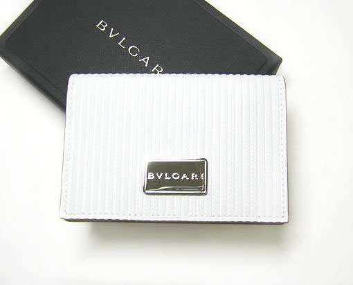 ブルガリ 名刺入れ ミレリゲ （ホワイト） - インポートブランド  