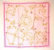 PhotoNo.1 カルティエ カルティエ　70×70サイズ　シルクスカーフ（ピンク） 