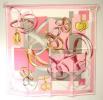 PhotoNo.1 カルティエ カルティエ 90×90サイズ シルクスカーフ(ピンク)