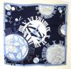 PhotoNo.1 カルティエ カルティエ　70×70サイズ　シルクスカーフ（ダークブルー） 