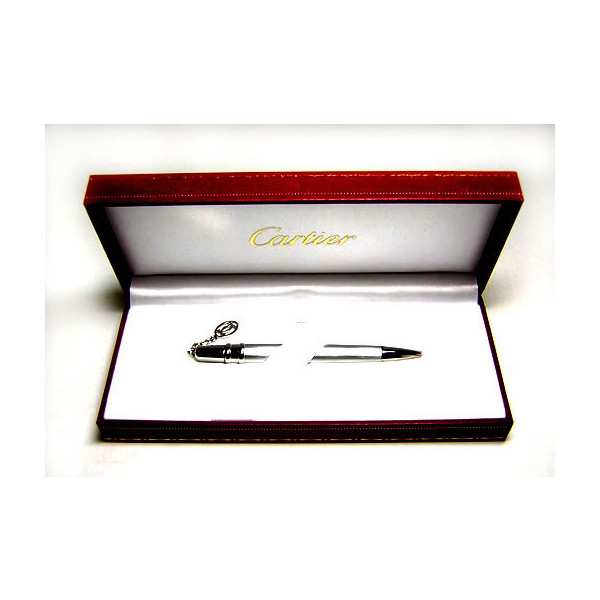 シー・ドゥ・カルティエ ダブルCチャーム ミニボールペン