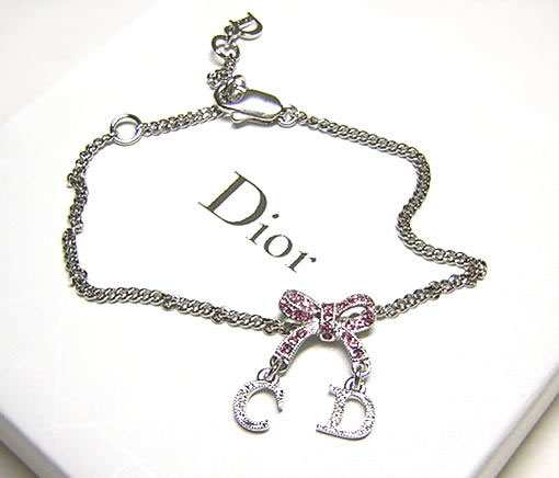 Dior リボンブレスレット