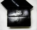 PhotoNo.1 ドルチェ＆ガッバーナ パイソンニつ折ダブルホック財布（ブラック） 
