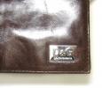 PhotoNo.2 ドルチェ＆ガッバーナ D&G  シュリンクレザー　二つ折財布（ダークブラウン）