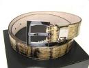 PhotoNo.1 ドルチェ＆ガッバーナ カーフレザーベルト（サビア）85cm 