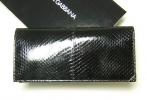 PhotoNo.1 ドルチェ＆ガッバーナ レザー二つ折長財布（ブラック） 