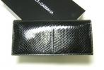 PhotoNo.2 ドルチェ＆ガッバーナ レザー二つ折長財布（ブラック）
