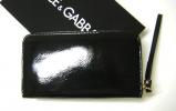 PhotoNo.2 ドルチェ＆ガッバーナ ストラップ付き　ラウンドファスナー長財布（ブラック）