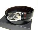 PhotoNo.1 ダンヒル Dunhill　メンズベルト（リバーシブル　ブラック／ダークブラウン） 