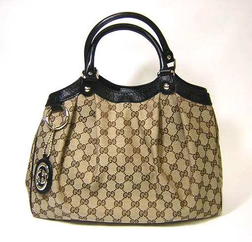 GUCCI グッチ ハンドバッグ スーキー GGキャンバス×レザー ベージュ グッチ 211944 スーキー GGキャンバス ハンド バッグ ベージュ