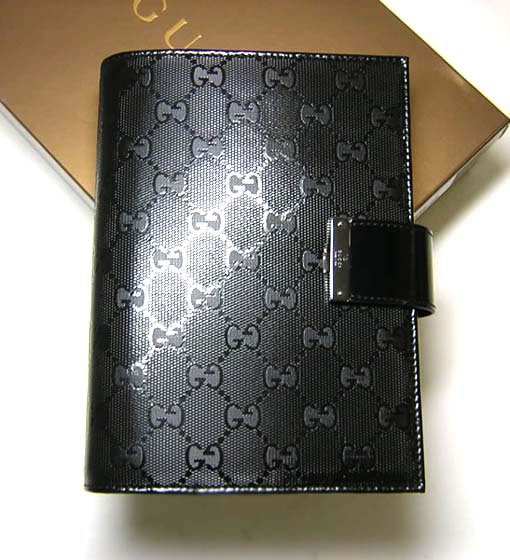 グッチ 2010年システム手帳STANDARD（ブラック） - インポートブランド