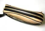 PhotoNo.5 ハンティングワールド BATTUE LEATHER　セカンドバッグ（ベージュ×ブラック）
