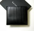 PhotoNo.1 ポールスミス 二つ折札入れ（ブラック） 