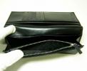 PhotoNo.5 プラダ レザー　二つ折長財布（ブラック）