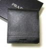 PhotoNo.1 プラダ サフィアノレザー　二つ折財布（ブラック） 