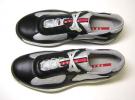 PhotoNo.2 プラダスポーツ レザースニーカーPS0906（NERO+ARGENTO）7（日本サイズ約26cm）