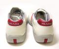 PhotoNo.4 プラダスポーツ レザースニーカー4E1298（WHITE）8（日本サイズ約27cm）