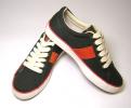 PhotoNo.1 ラルフ ローレン GILES DARK OLIVE CANVAS スニーカー 7サイズ（日本サイズ約25cm） 