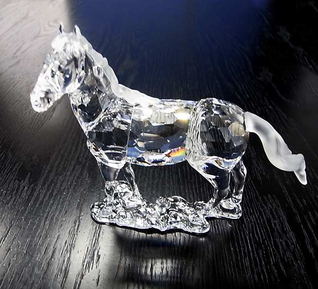 スワロフスキー Swarovski 馬 made in Austria 楽天市場
