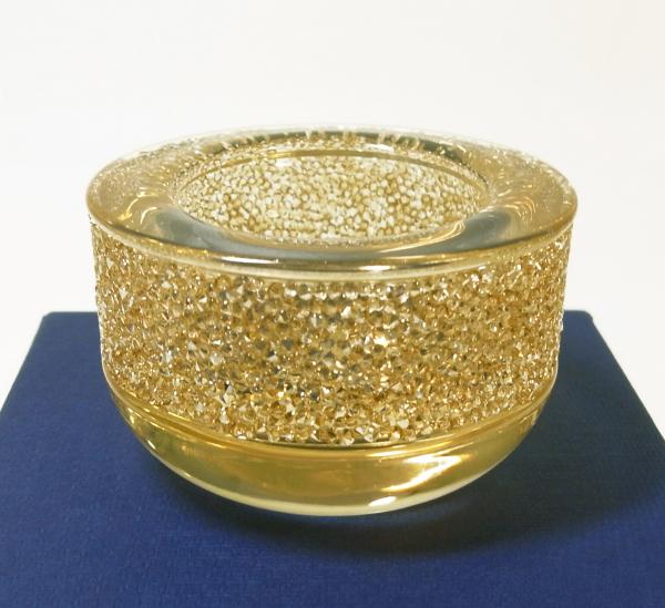 SWAROVSKI 5108877 ティーライト キャンドルホルダー ゴールド 【公式