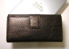 PhotoNo.2 ヴィヴィアンウエストウッド 二つ折Ｗホック長財布（EBURY PITONE／TESTA DI MORO・ダークブラウン）