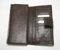 PhotoNo.3 ヴィヴィアンウエストウッド 二つ折Ｗホック長財布（EBURY PITONE／TESTA DI MORO・ダークブラウン）
