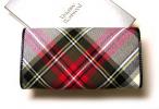 PhotoNo.2 ヴィヴィアンウエストウッド 二つ折長財布（WINTER TARTAN／EXIBITION NERO）